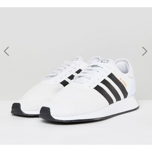 英國ASOS官網購買Adidas -愛迪達 三葉草N-5923 女鞋 白 黑線條/運動 /休閒鞋  尺寸:UK4