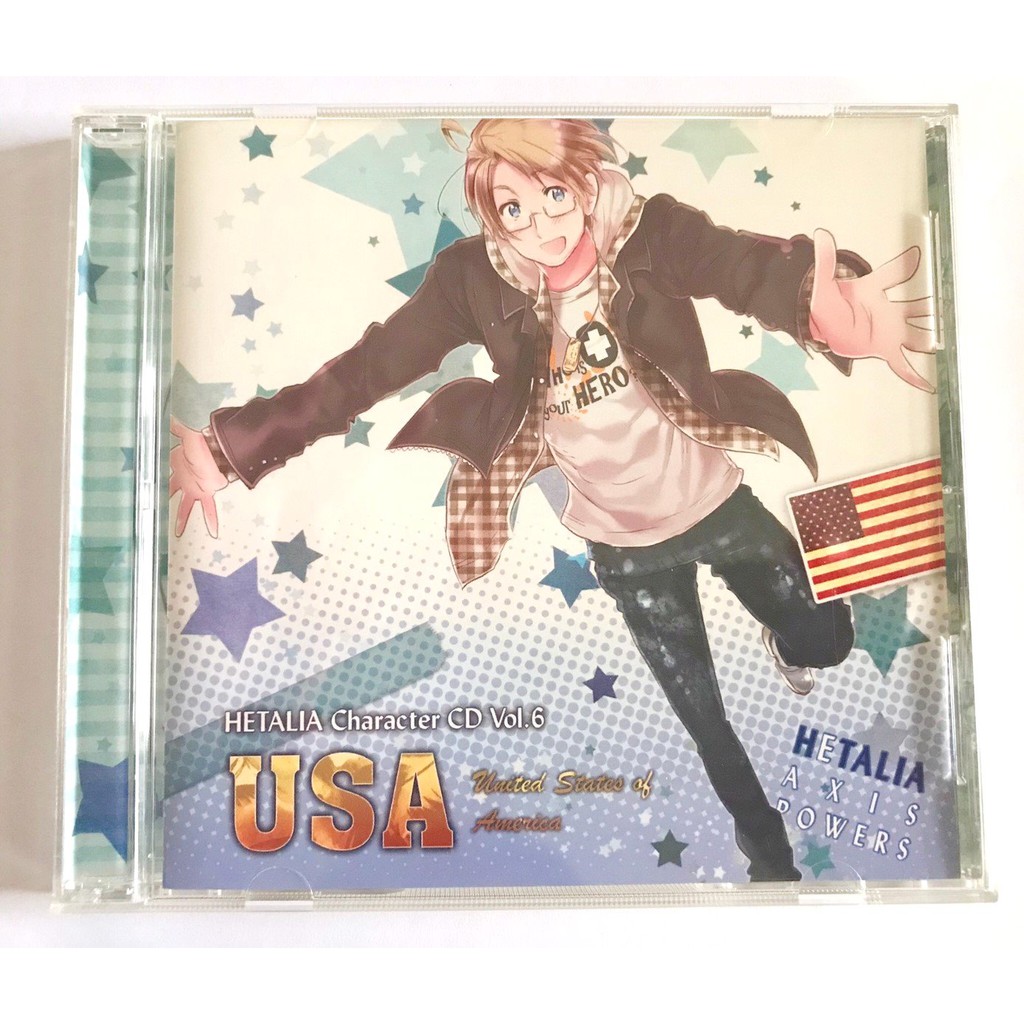 義呆利角色歌角色cd Vol 6 美國小西克幸aph Axis Powers 蝦皮購物