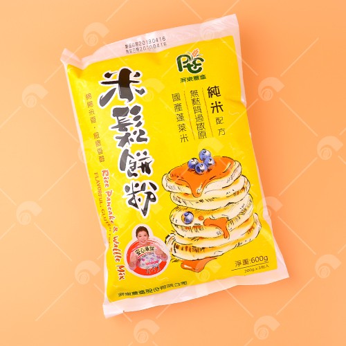 【艾佳】屏東農產米鬆餅粉600g/包