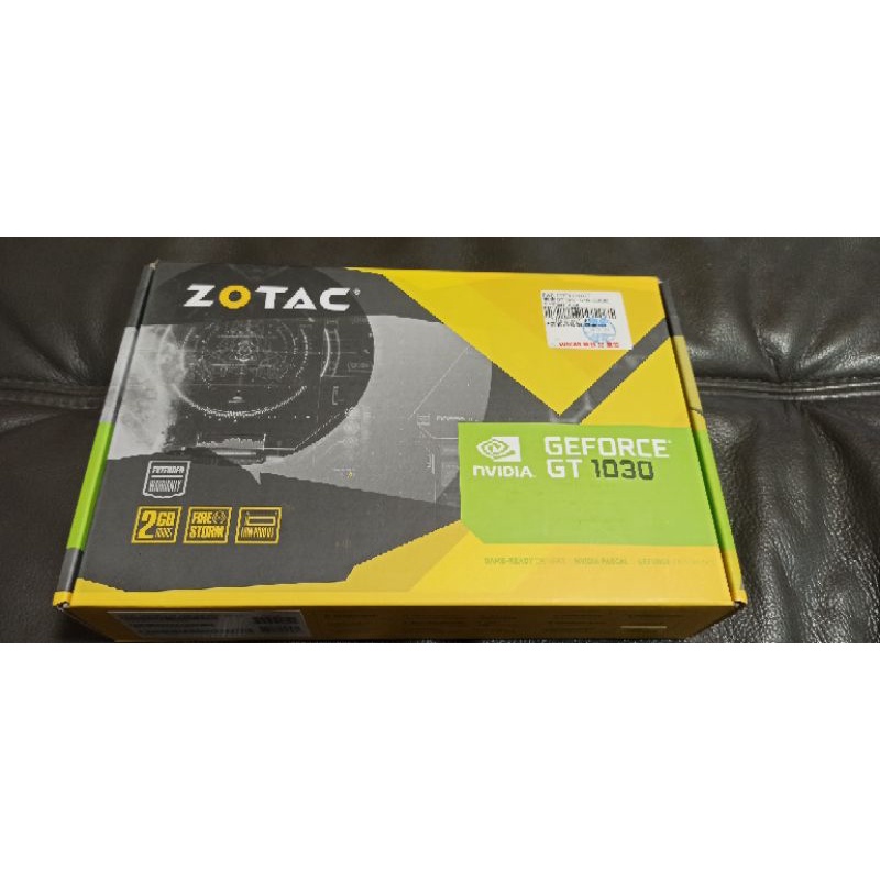 zotac gt1030 2gb ddr5 vga  買3個月保固中順發購買