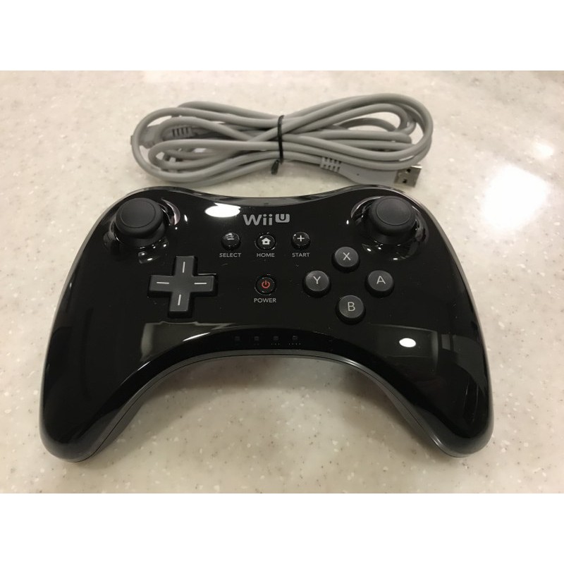 Wii U 周邊 北美原廠nintendo 任天堂wii Wii U Wiiu Pro 無線手把傳統控制器 蝦皮購物