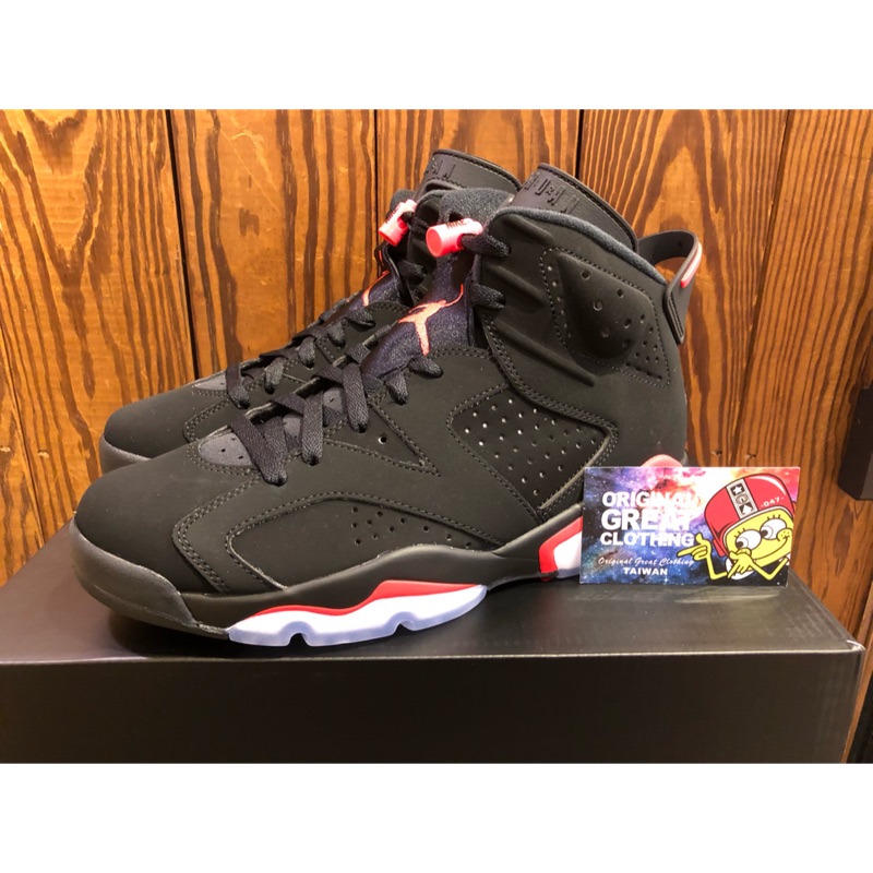 {OGC} NIKE AIR JORDAN 6 RETRO 黑紅大魔王   384665-060  384664-060