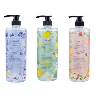 [CA小舖] PURE沐浴乳(鼠尾草&海鹽、青檸花&巖蘭草、鳶尾花&牡丹、橙花&花梨木、雪松&白麝香、櫻花&積雪草)
