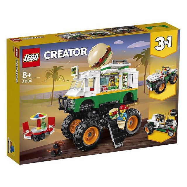 [BrickHouse] LEGO 樂高 31104 創意系列 怪獸漢堡卡車 全新未拆 CA