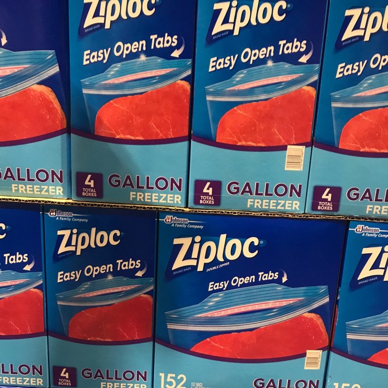 ZIPLOC密保諾雙層夾鏈冷凍保鮮袋（大）冷凍袋 分裝好幫手 收納