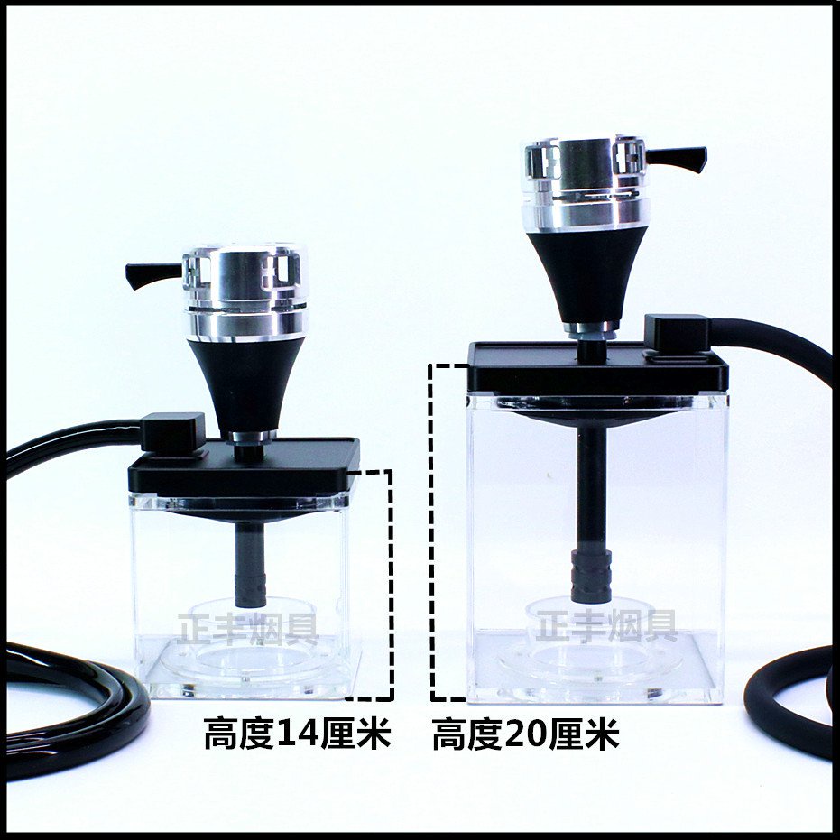 廠家直供 專供水煙壺阿拉伯單管高檔亞克力方形led燈含碳隔套裝水煙筒 下單選宅配哦 蝦皮購物