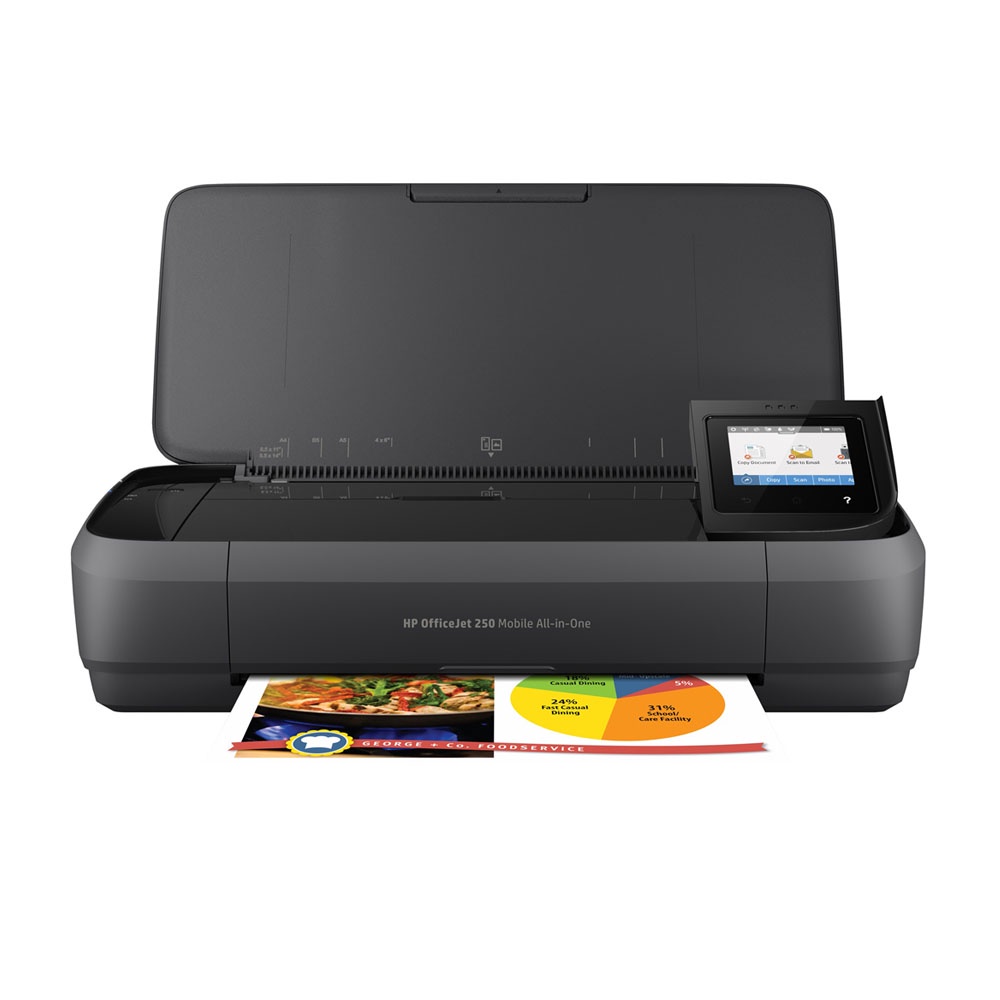 HP OfficeJet 250 Mobile/OJ 250噴墨行動複合機(CZ992A)