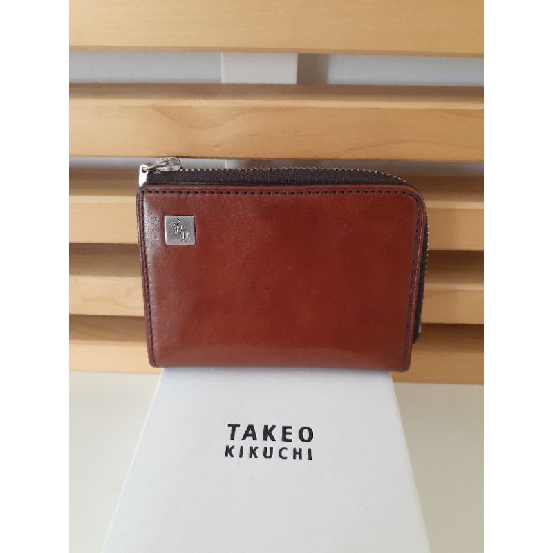 Takeo Kikuchi 菊池武夫零錢包 蝦皮購物