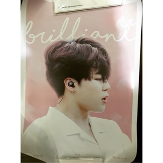 [現貨]BTS智旻韓站Off The Deep End - Brilliant展覽 海報 明信片 徽章