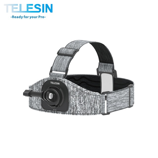 【TELESIN】泰迅 台灣公司貨 TELESIN T款多機位頭帶 GOPRO通用配件 雙鏡位拍攝,同時架上兩台相機