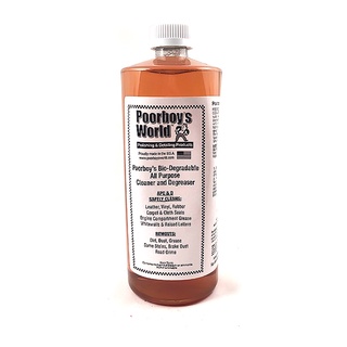 美國 Poorboy's World All Purpose Cleanerr 32oz. 窮小子萬用清潔除油劑