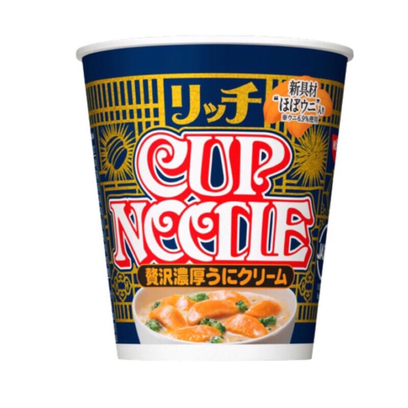「現貨在台」 日本 NISSIN 日清 海膽泡麵 白醬奶油杯麵