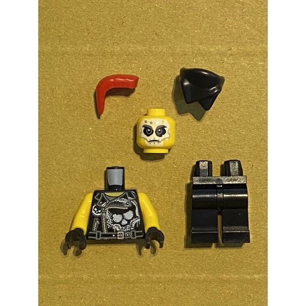 LEGO 樂高 人偶 Chopper Maroon 炫風忍者 NINJAGO 70643