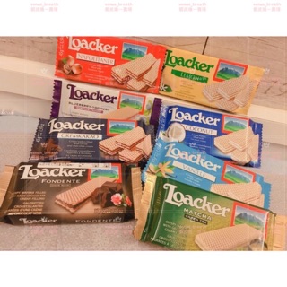 ⦂ ＬLoacker Wafers Variety Pack⍘義大利(威化餅)37.5g