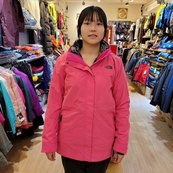 【The North Face】女 DyVent 防水透氣保暖刷毛三合一夾克