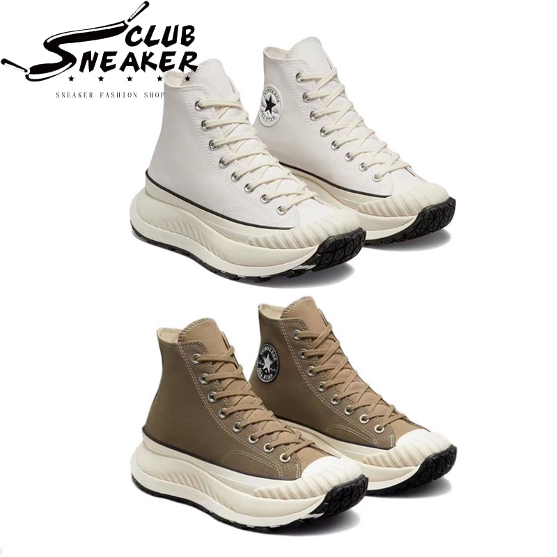 【sneaker_club】Converse 1970s AT-CX 帆布鞋 厚底 奶油底 米白 卡其 軍綠 男女鞋