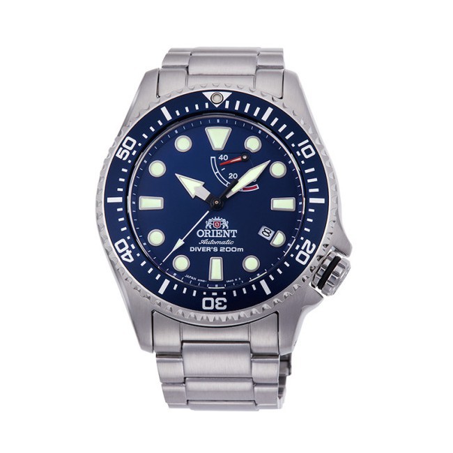 ORIENT東方錶 200m潛水錶 鋼帶款 藍色 RA-EL0002L