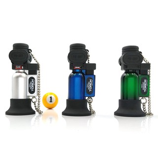 【NEW】正品附發票 日本進口 Prince打火機 POCKET TORCH 單孔防風噴射(PB207) (銀、藍、綠)