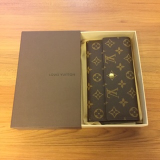 LV M61217 LOUIS VUITTON 經典Monogram花紋壓扣三折型長夾