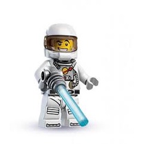 Ψ~金叉屋~Ψ 樂高 LEGO 8683 1代人偶包 太空人 Spaceman 無底板