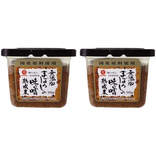 【日本直送】山內總店 無添加 日本味噌 日式醬 熟成麦 500g×2