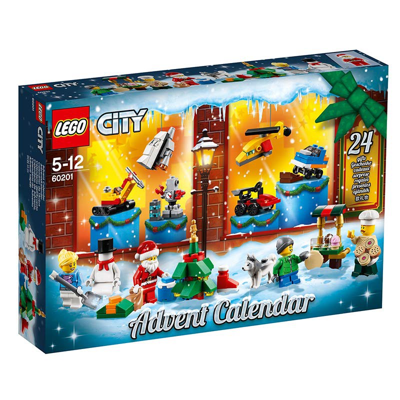 **LEGO** 正版樂高60201 City系列 城市聖誕倒數曆 全新未拆 現貨