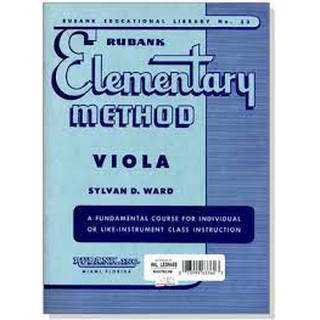 【學興書局】Rubank Elementary method for Viola 中提琴初學教本