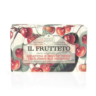 (現貨)義大利香皂NESTI DANTE Il Frutteto黑櫻桃紅漿果香皂250g