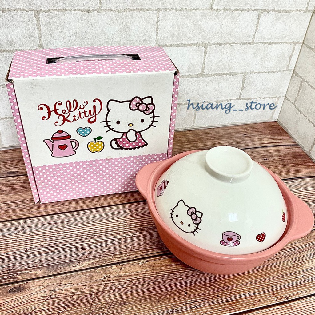 《出清挖寶區》三麗鷗 Hello Kitty 高耐熱陶瓷鍋