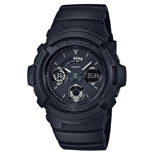 【CASIO】G-SHOCK 運動賽車三眼指針錶(AW-591BB-1A)正版宏崑公司貨