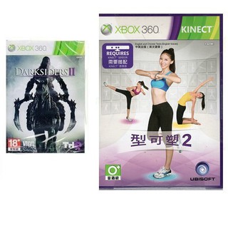 XBOX360 Kinect 合購二片特價 可塑 2 加 末世騎士 2 (中英合版) 【魔力電玩】