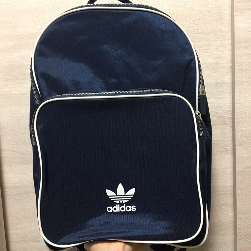 adidas Originals Classic Backpack 藍色 三葉草 後背包
