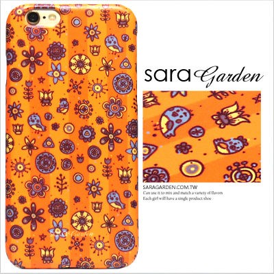 客製化 手機殼 iPhone 6 6S【多款手機型號提供】手繪 滿版 小鳥 條紋 G082 Sara Garden