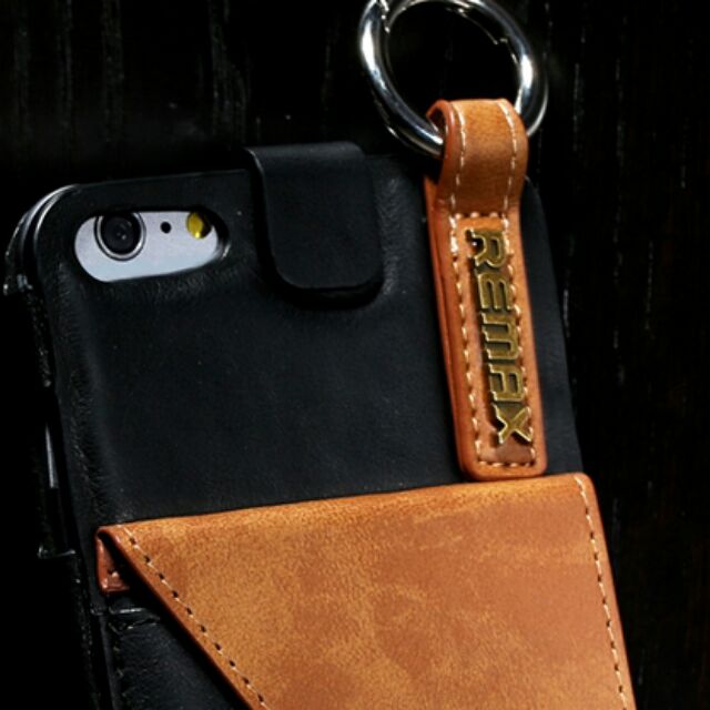 REMAX iphone6/6s 4.7吋 卡酷皮套 黑色 背蓋 手機套 手機殼 保護套