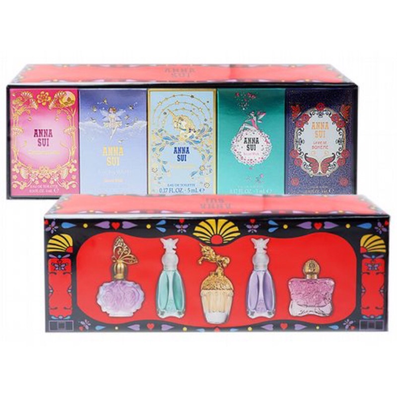 Anna sui 5入小香禮盒