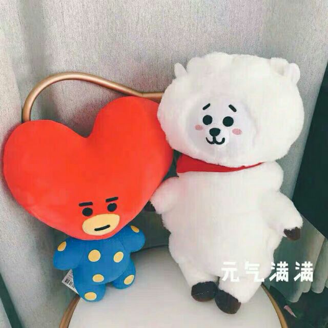 BT21 RJ站立娃娃 站姿玩偶 防彈少年團