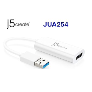 【喬格電腦】 凱捷 j5create USB3.0 轉 HDMI外接顯示卡JUA254