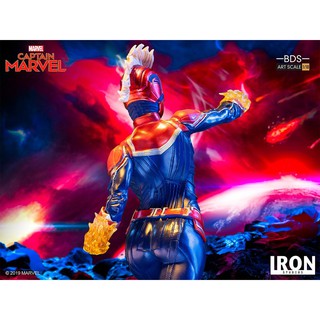 【可樂心】IRON STUDIOS MARVEL 復仇者聯盟 Captain Marvel 驚奇隊長 21cm 現貨 #5