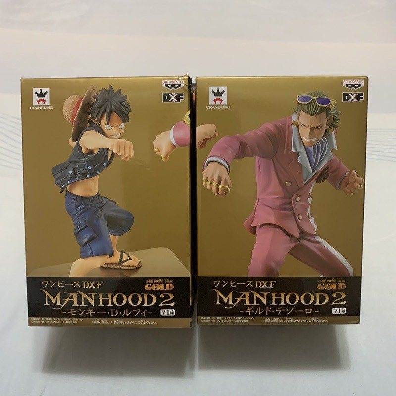 🇯🇵日空版 金證 海賊王 航海王 劇場版 gold DXF manhood2 魯夫 泰佐羅