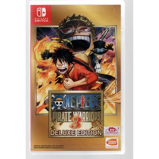 {瓜瓜皮}全新ns switch 遊戲 中文版 航海王 海賊無雙3 豪華版 (遊戲都能回收)