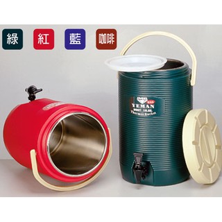 【大正餐具批發】臺灣製 一體成形內膽 304不銹鋼 保溫茶桶18.8L 飲料桶 保冰桶