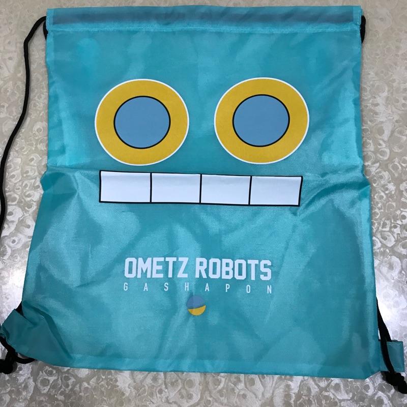 Ometz robots gashapon 束口袋