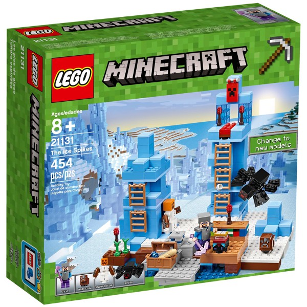 磚家 LEGO 樂高 21131 Minecraft The Ice Spikes 冰磚高塔 無盒 無書 無貼紙