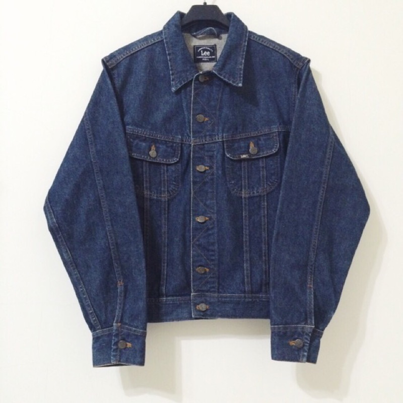 日本帶回 正品 Lee 牛仔外套 牛仔夾克 美國製 Wragler/Levis