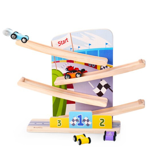 Kidus 兒童益智積木益智玩具幼兒早教玩具木製滑車玩具 蝦皮購物