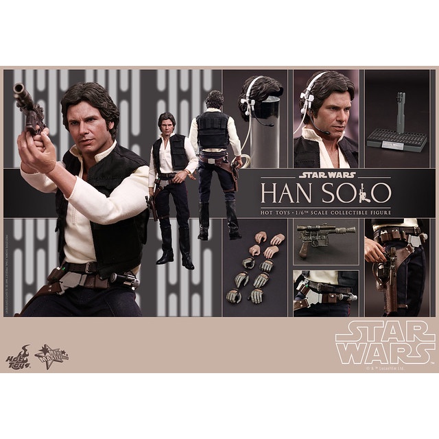 野獸國 Hot Toys – MMS261 –《 星際大戰 》 1/6比例 韓索羅 Star Wars 非 MMS263