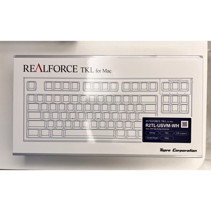 便宜賣 REALFORCE R2TL-USVM-WH MAC鍵盤