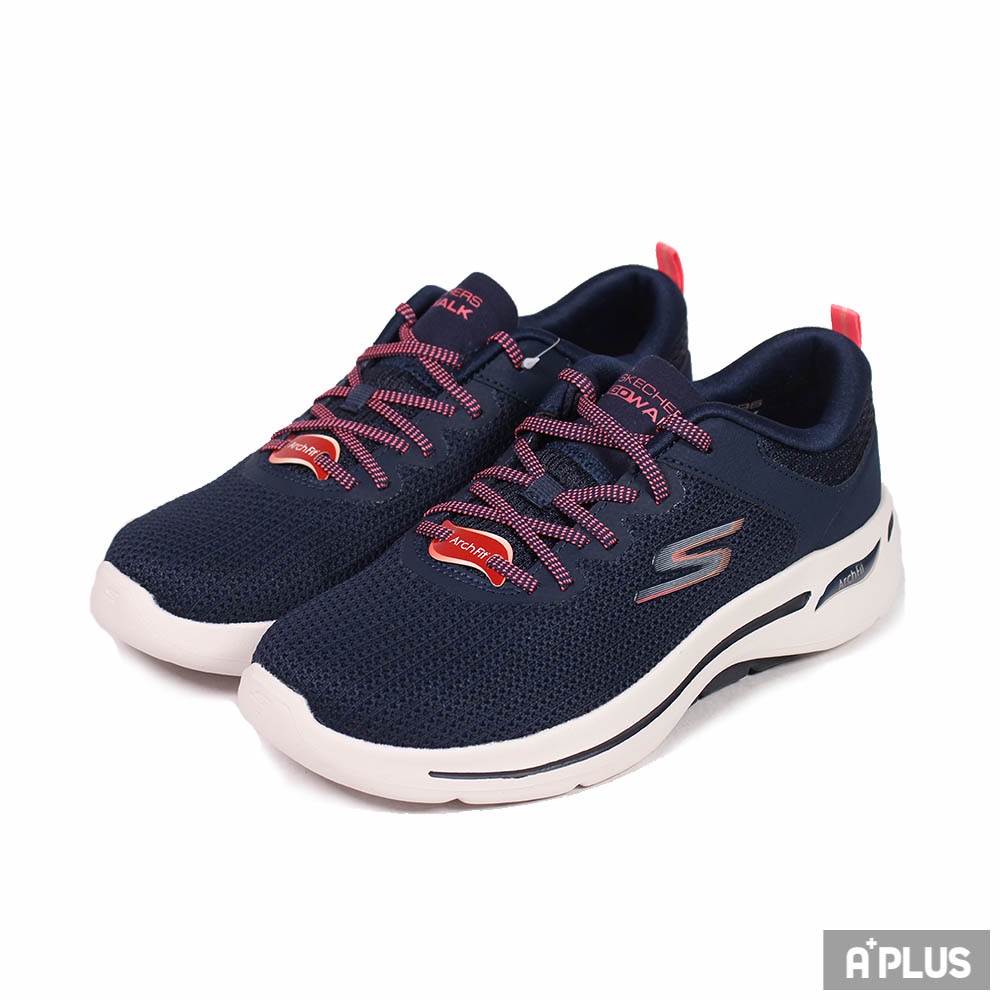 SKECHERS 女 GO WALK ARCH FIT 健走鞋 休閒 戶外 透氣 支撐 - 124872NVCL