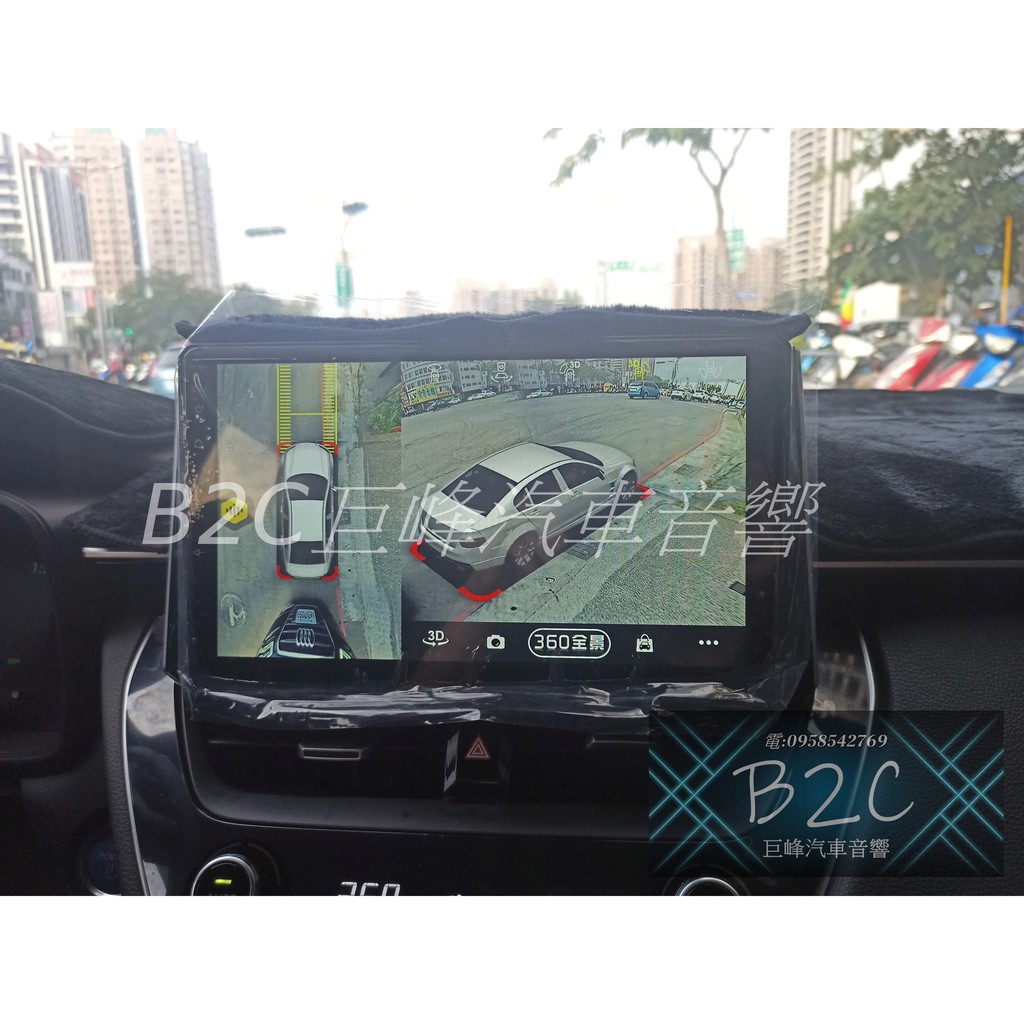 豐田Toyota Corolla Cross CC專用安卓機聲控360環景含四路行車錄影 導航 電視 安卓系統 藍芽