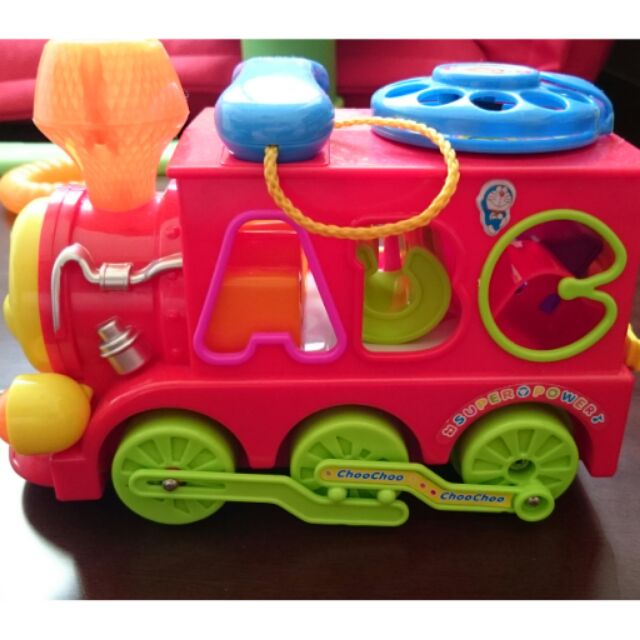 二手 玩具 電動聲光小火車